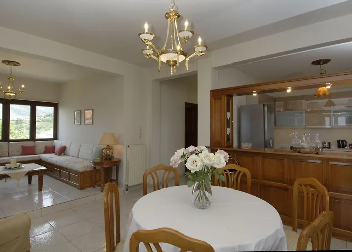 Iatrou House- With Incredible View 빌라 *